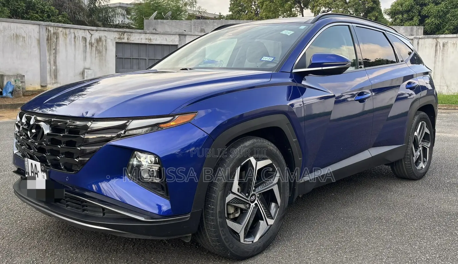 Hyundai Tucson Limited 2022 Blue