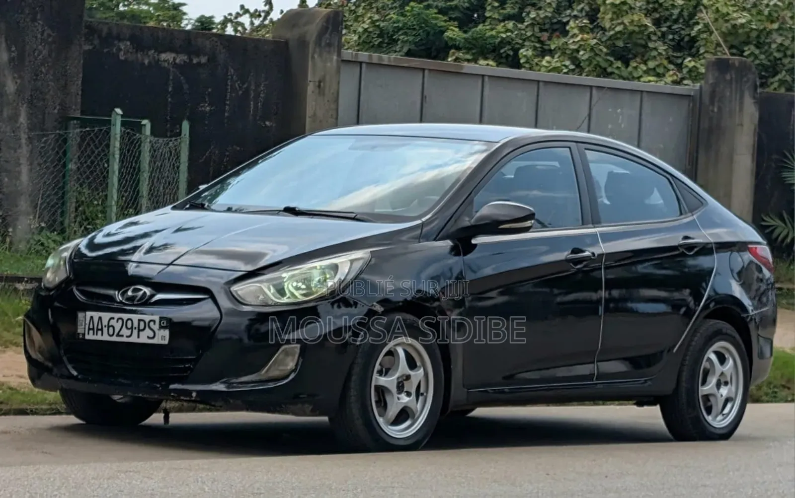 Hyundai Accent GLS 4dr Sedan (1.6L 4cyl 6A) 2015 Black