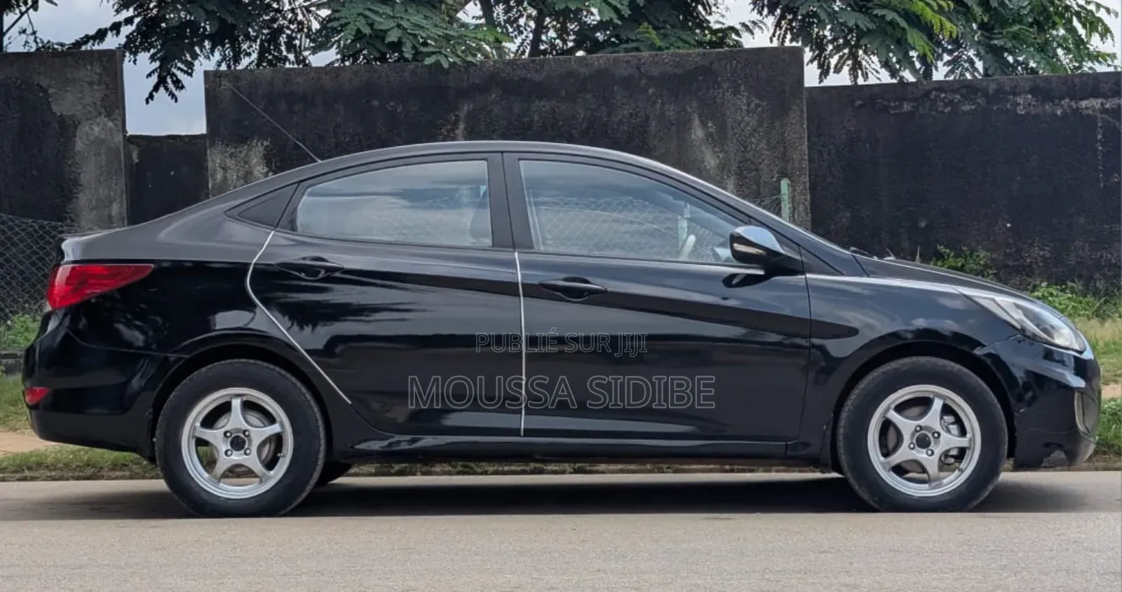 Hyundai Accent GLS 4dr Sedan (1.6L 4cyl 6A) 2015 Black