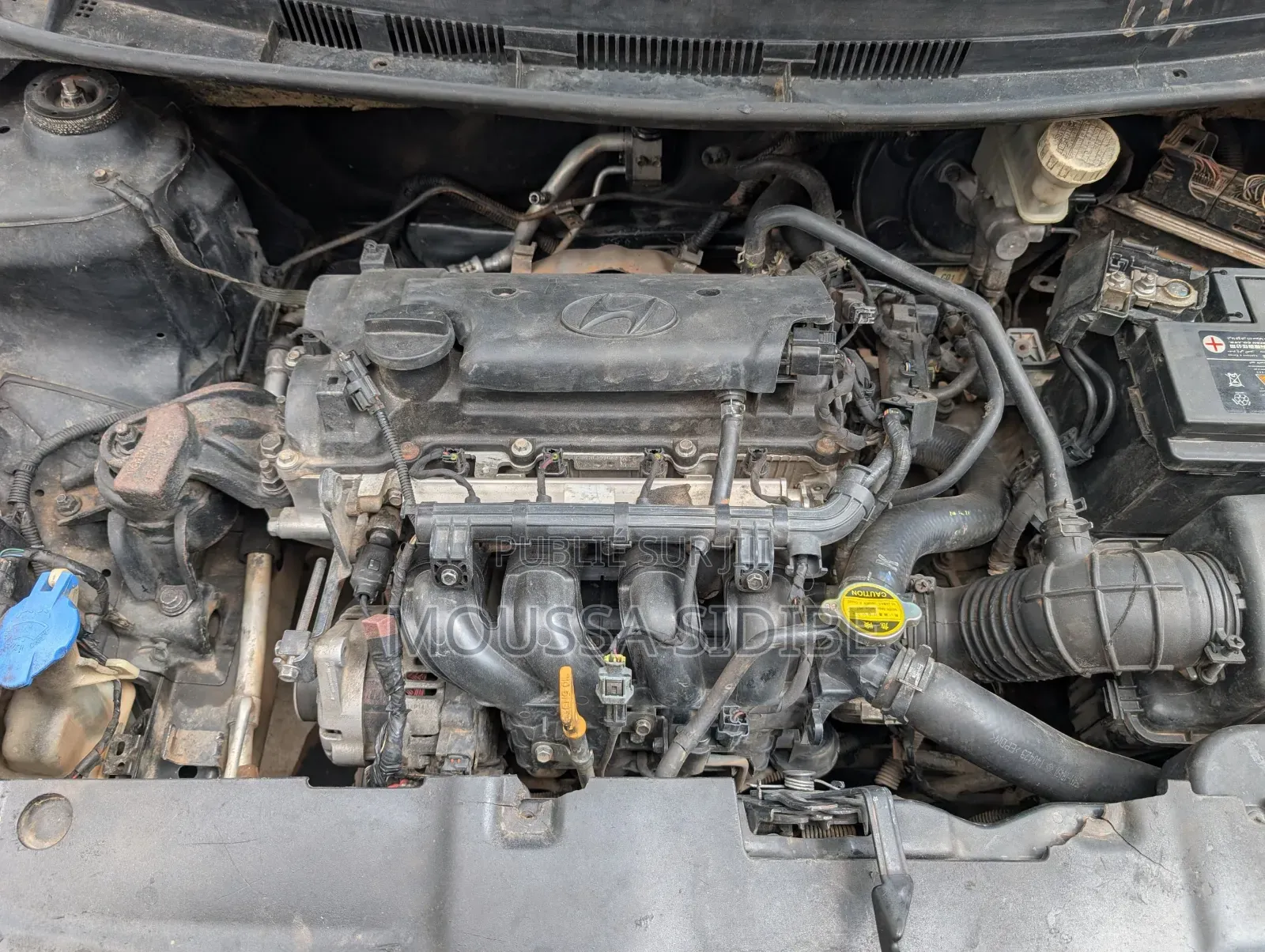 Hyundai Accent GLS 4dr Sedan (1.6L 4cyl 6A) 2015 Black