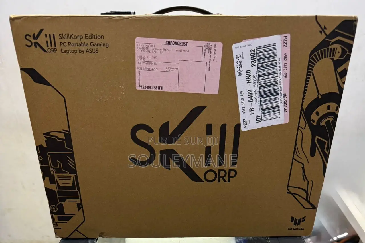 New Ordinateur Portable Asus TUF Dash F15 16GB Intel Core I7 SSD 512GB