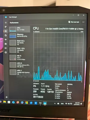 Ordinateur Portable Acer Nitro 5 16GB Intel Core I5 SSD 512GB