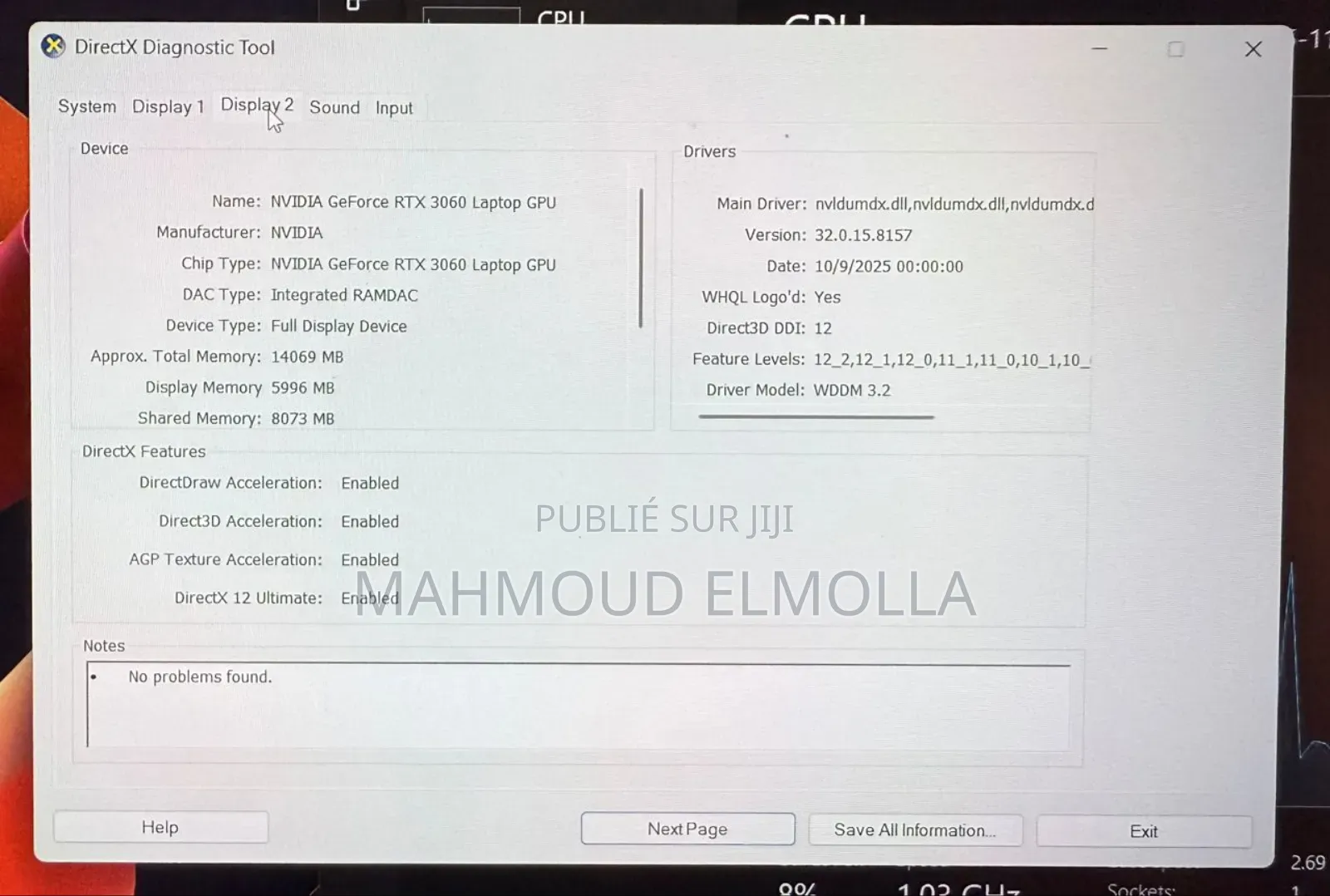 Ordinateur Portable Acer Nitro 5 16GB Intel Core I5 SSD 512GB