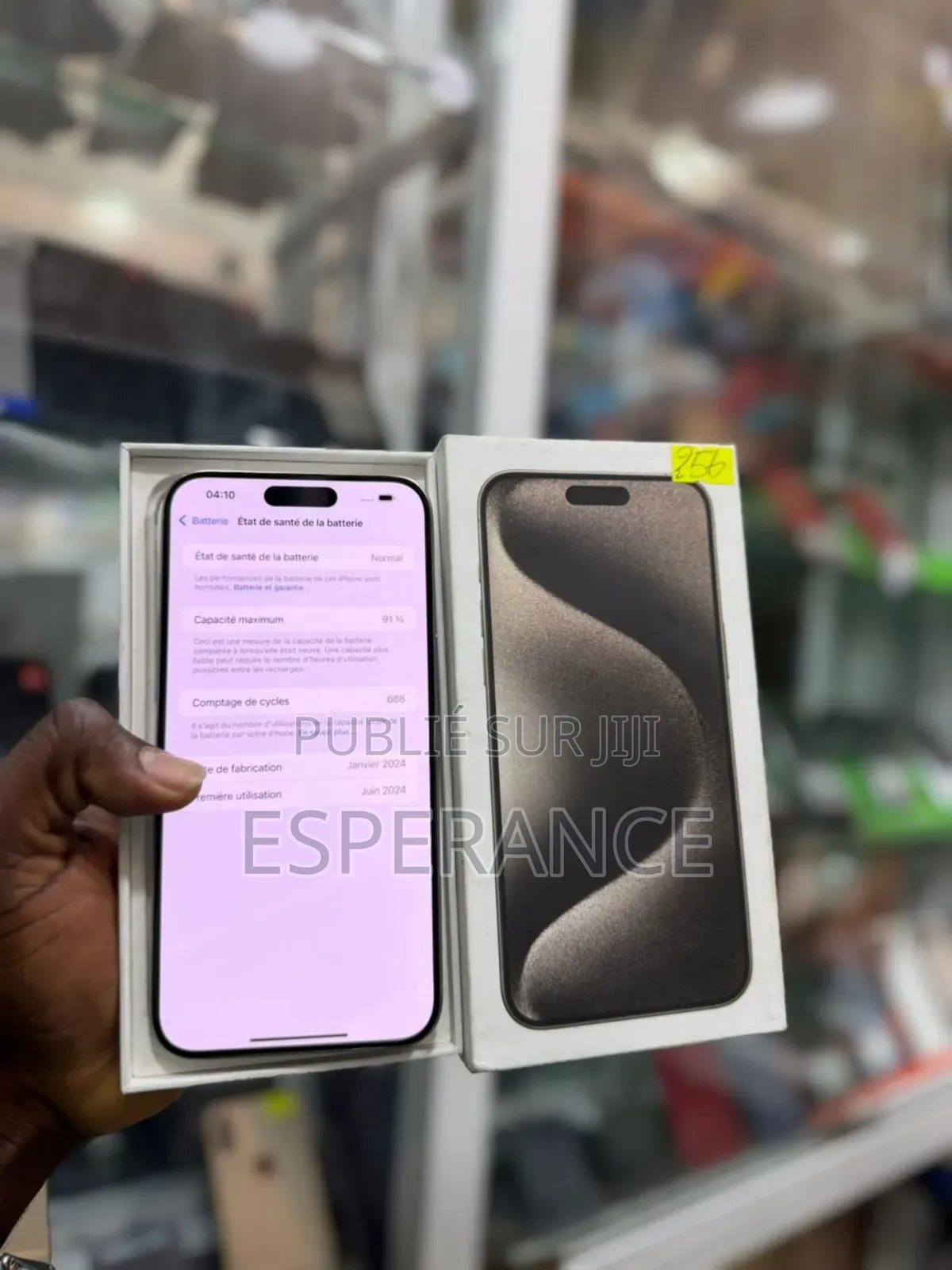 Apple iPhone 15 Pro Max 256 GB Gris