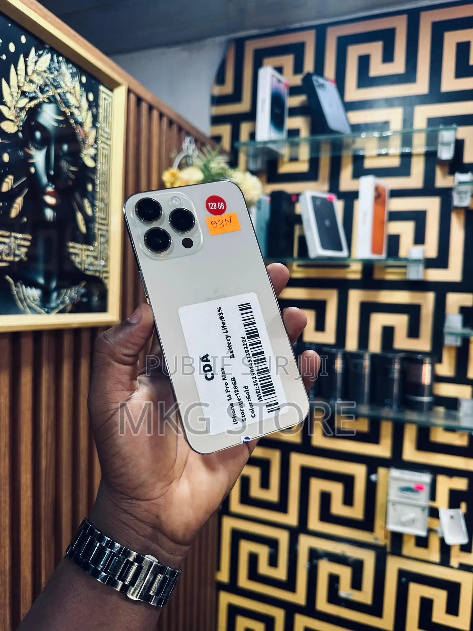 Apple iPhone 14 Pro 128 GB Doré