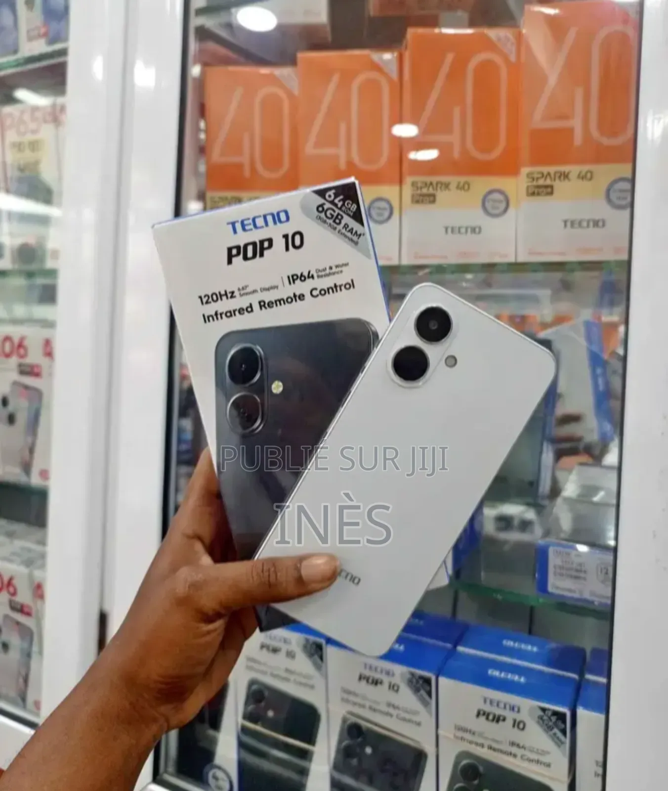 New Tecno Pop 10 128 GB Blanc