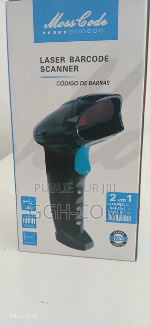 Laser Barcode Scanner 2 en 1