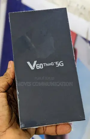 New LG V60 ThinQ 5G 128 GB Black