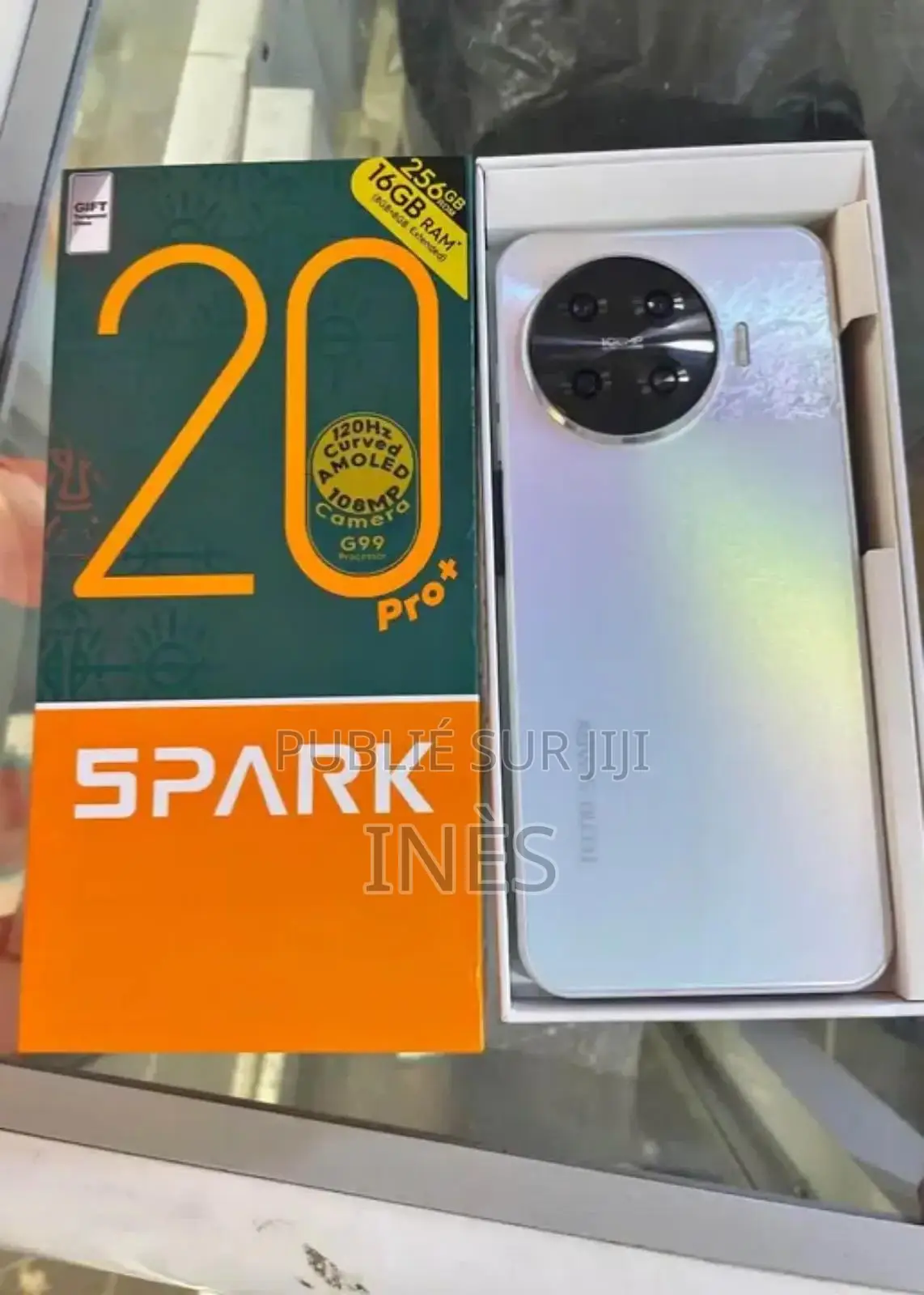New Tecno Spark 20 256 GB Blanc