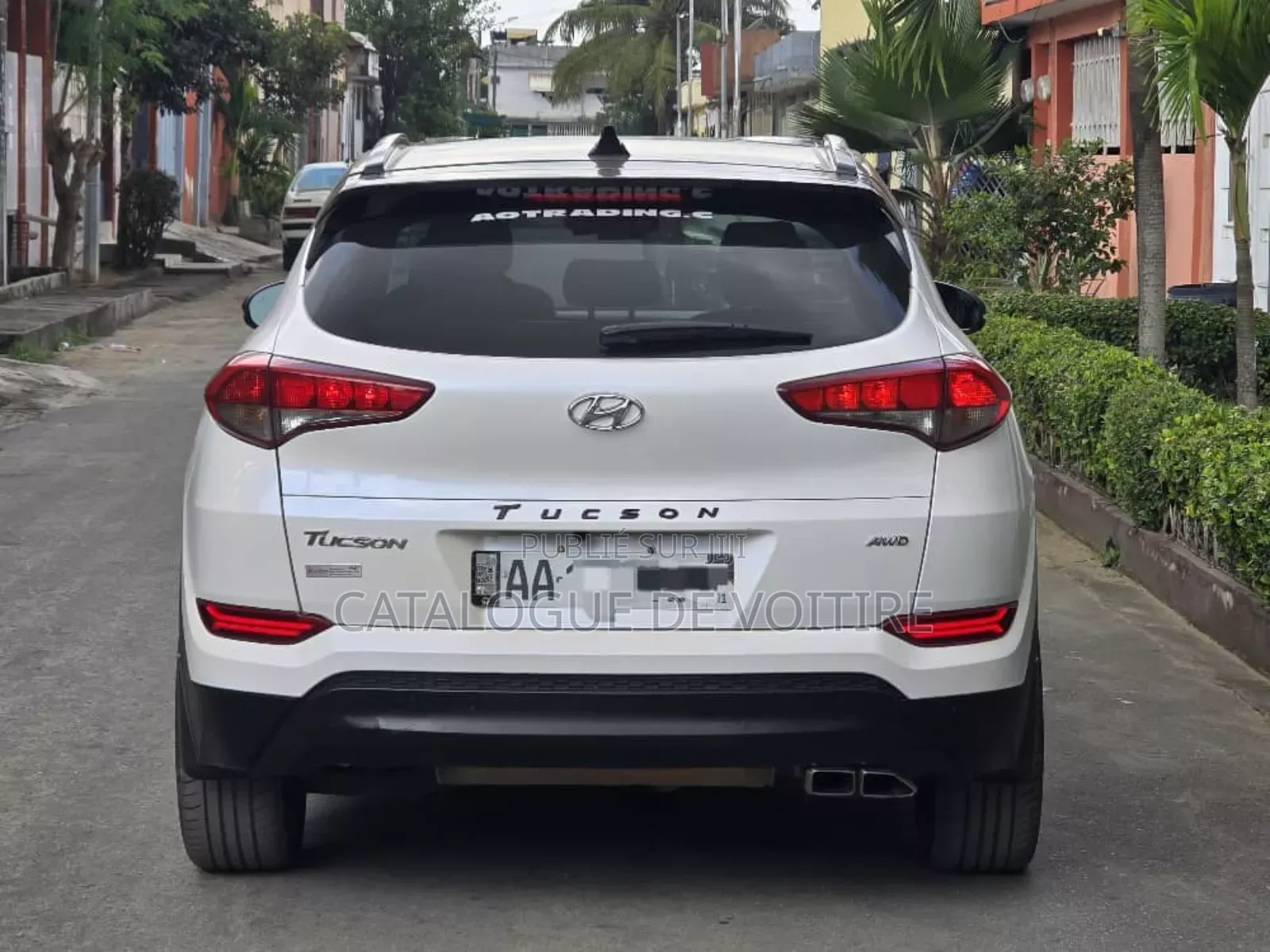 Hyundai Tucson 2018 Blanc