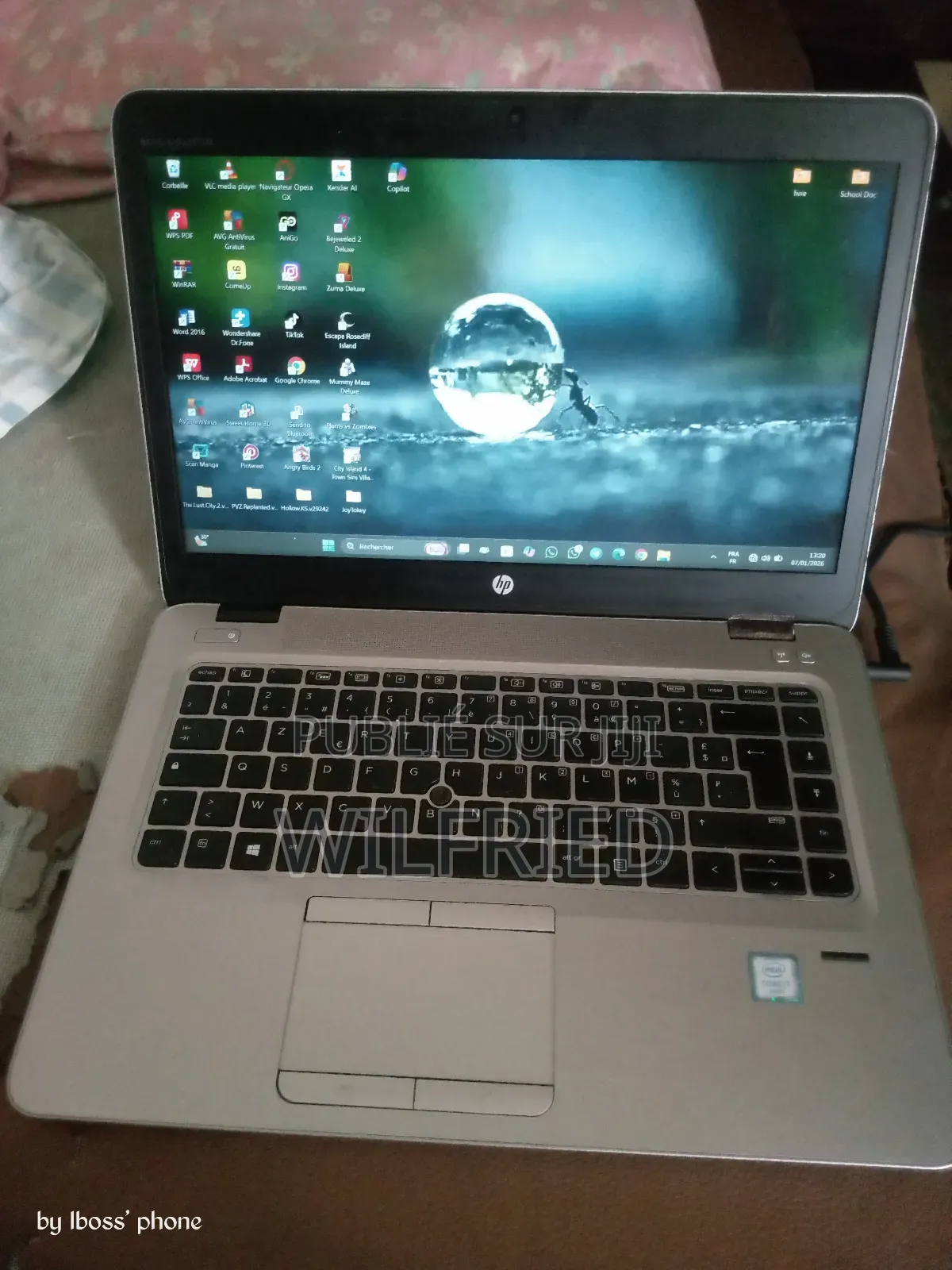 Ordinateur Portable HP EliteBook 840 G3 16GB Intel Core I7 HDD 512GB