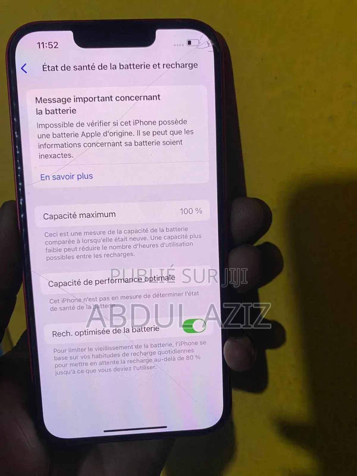 Apple iPhone 13 128 GB Rouge