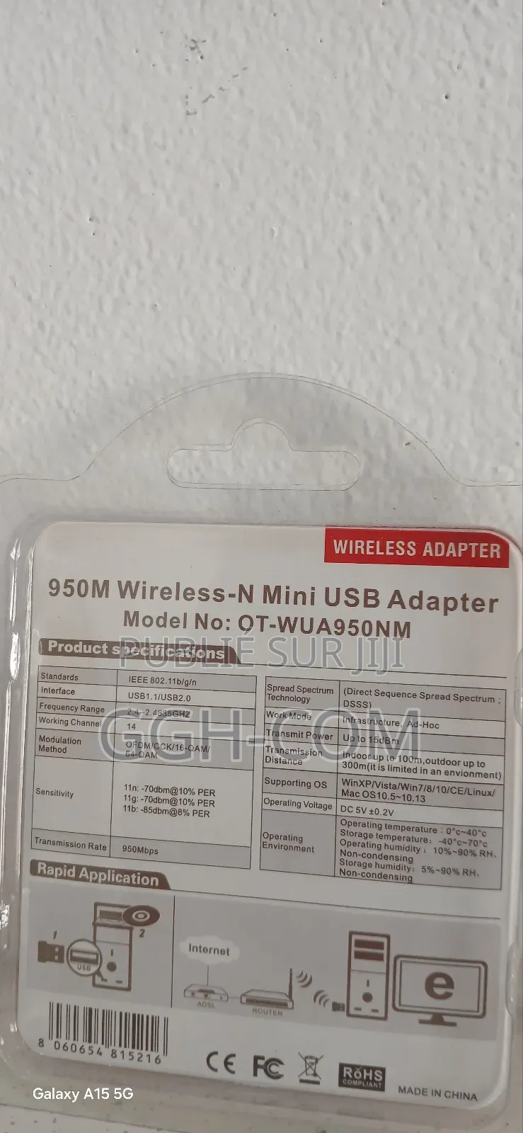 950m Wireless-n Mini Usb Adapter