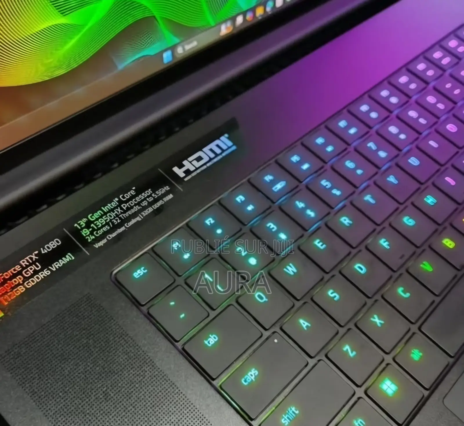 New Ordinateur Portable Razer Blade Advanced 64GB Intel Core I9 SSD 2T