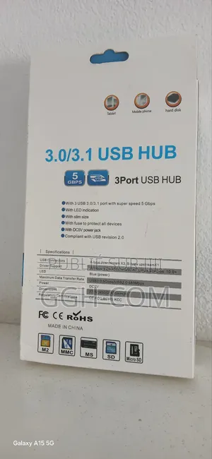 3.0/ 3.1 Usb Hub + Card Reader