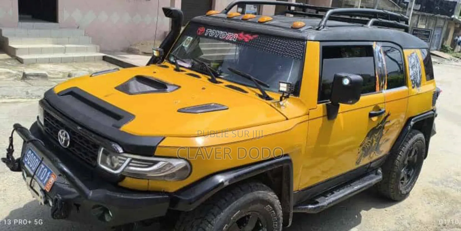 Toyota FJ Cruiser 2008 Jaune