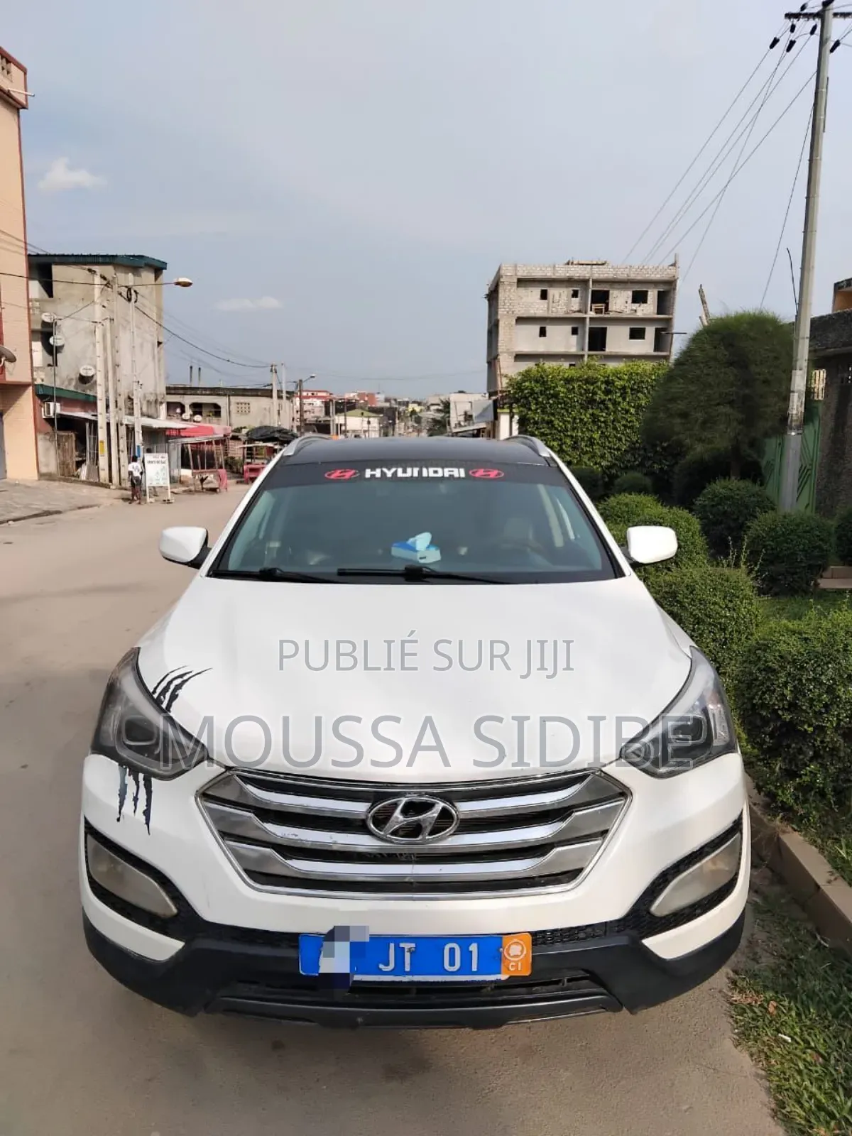 Hyundai Santa Fe GLS 4dr SUV (3.3L 6cyl 6A) 2015 Blanc