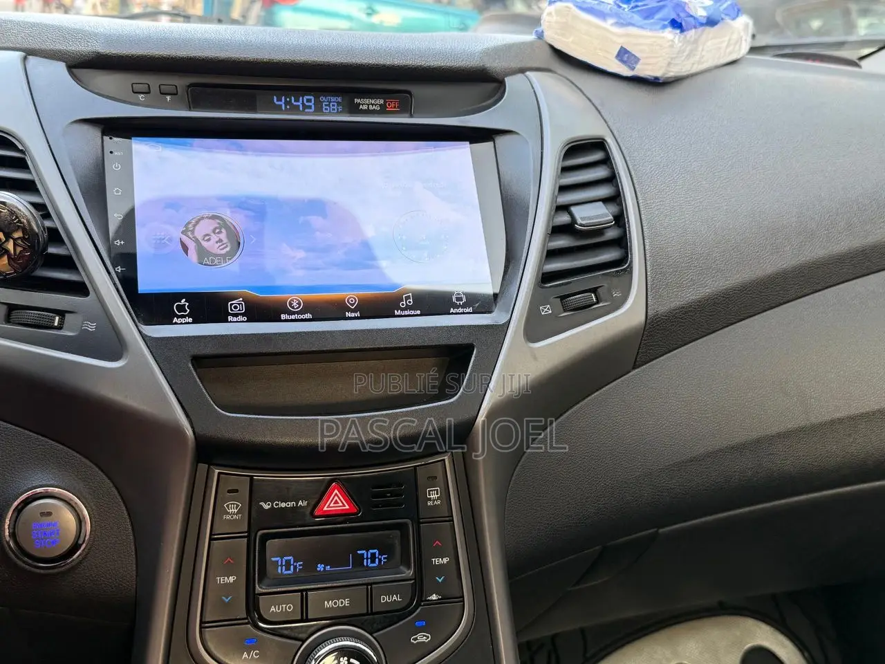 Hyundai Elantra Limited Sedan FWD (2.0L 4cyl 6A) 2017 Black