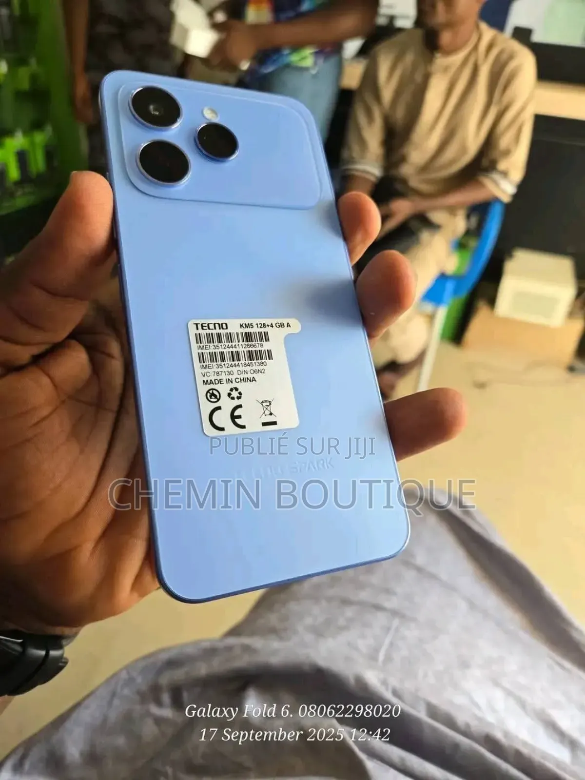 New Tecno Spark 40 256 GB Blue
