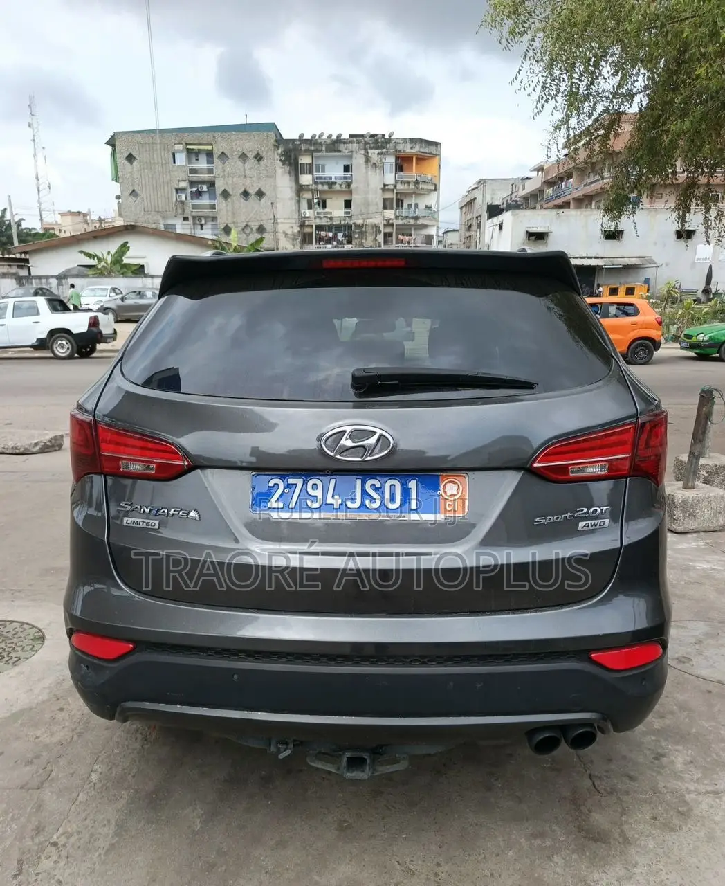 Hyundai Santa Fe Limited AWD 2016 Gris