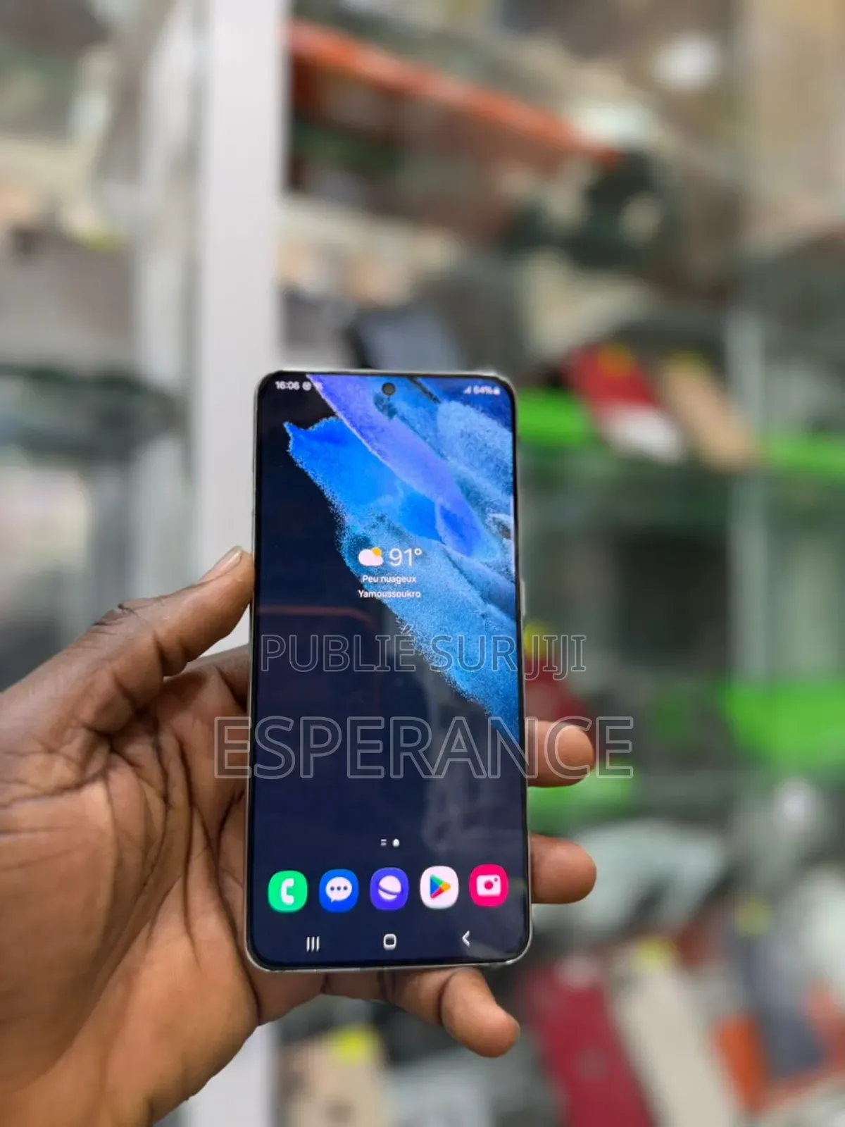 Samsung Galaxy S21 5G 128 GB Blanc