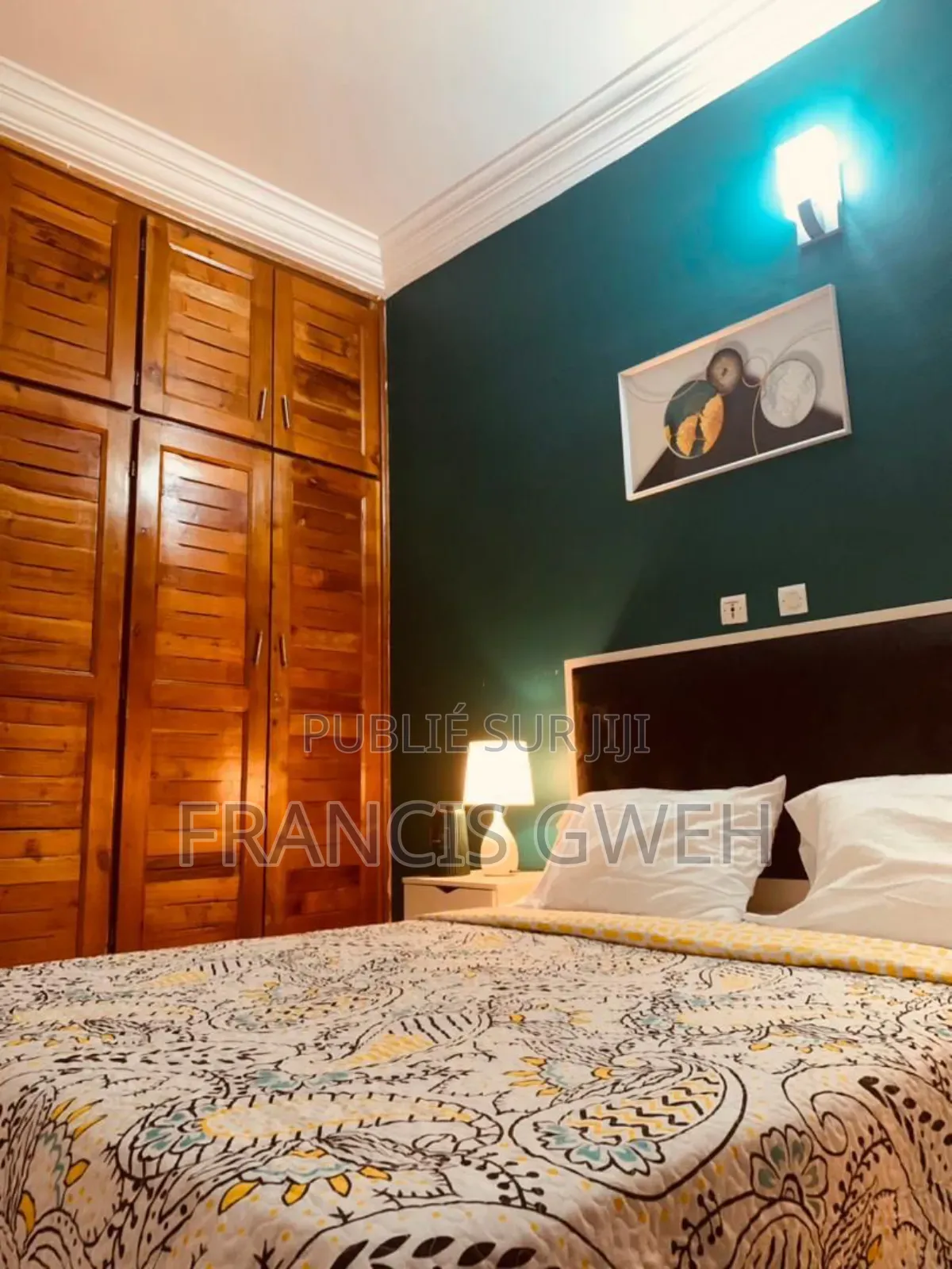 Furnished 1chbre Appartement dans Francis Gweh, Cocody à Louer