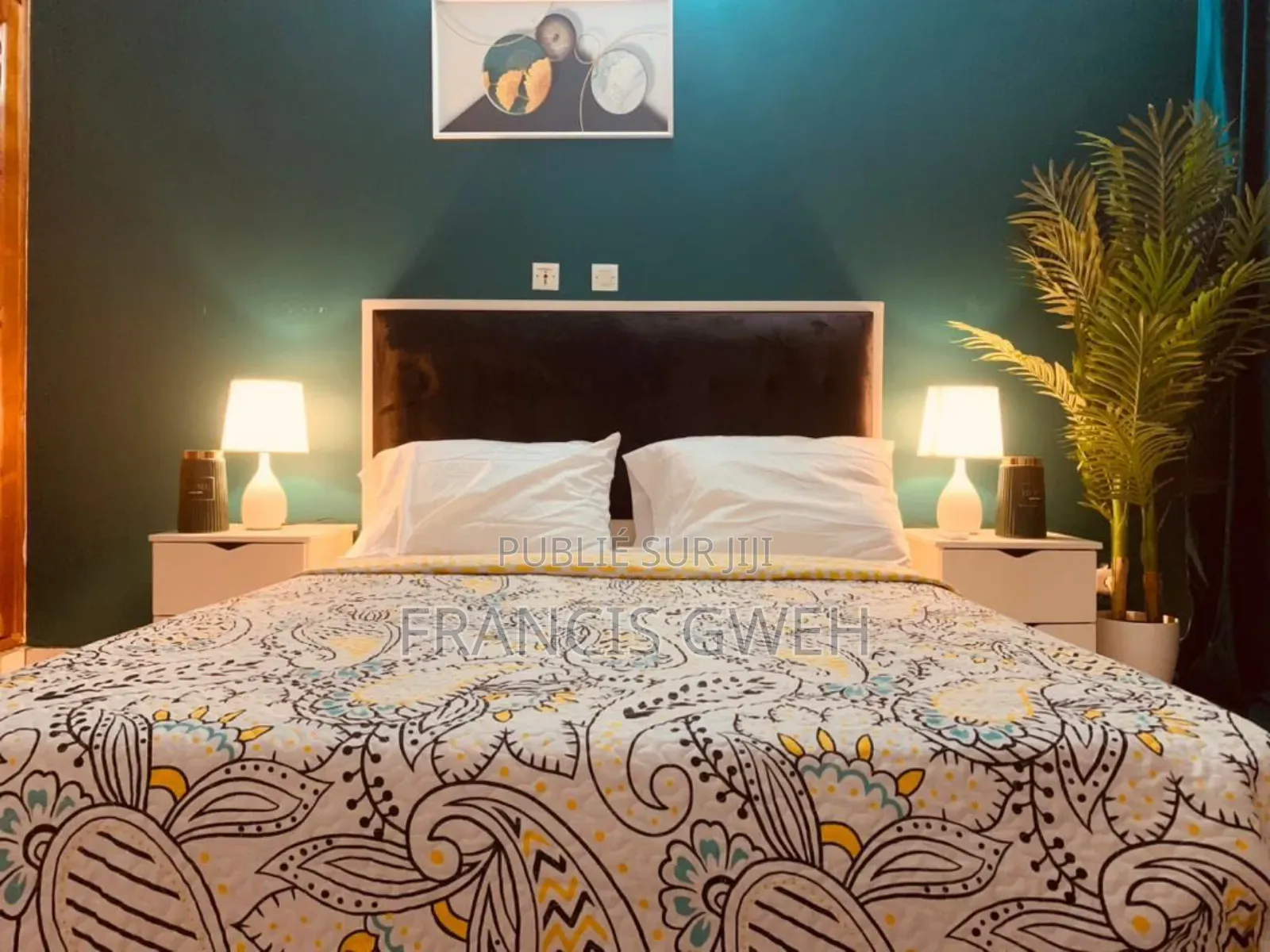 Furnished 1chbre Appartement dans Francis Gweh, Cocody à Louer