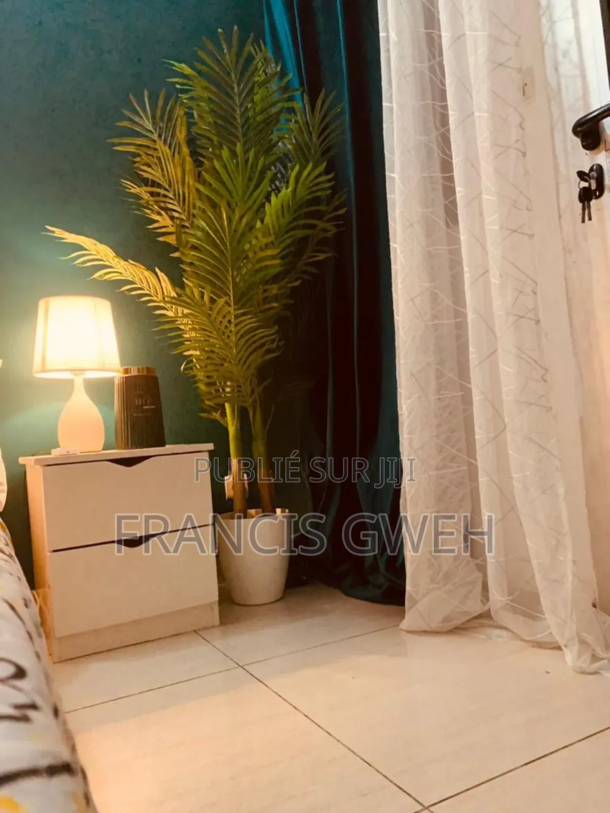Furnished 1chbre Appartement dans Francis Gweh, Cocody à Louer