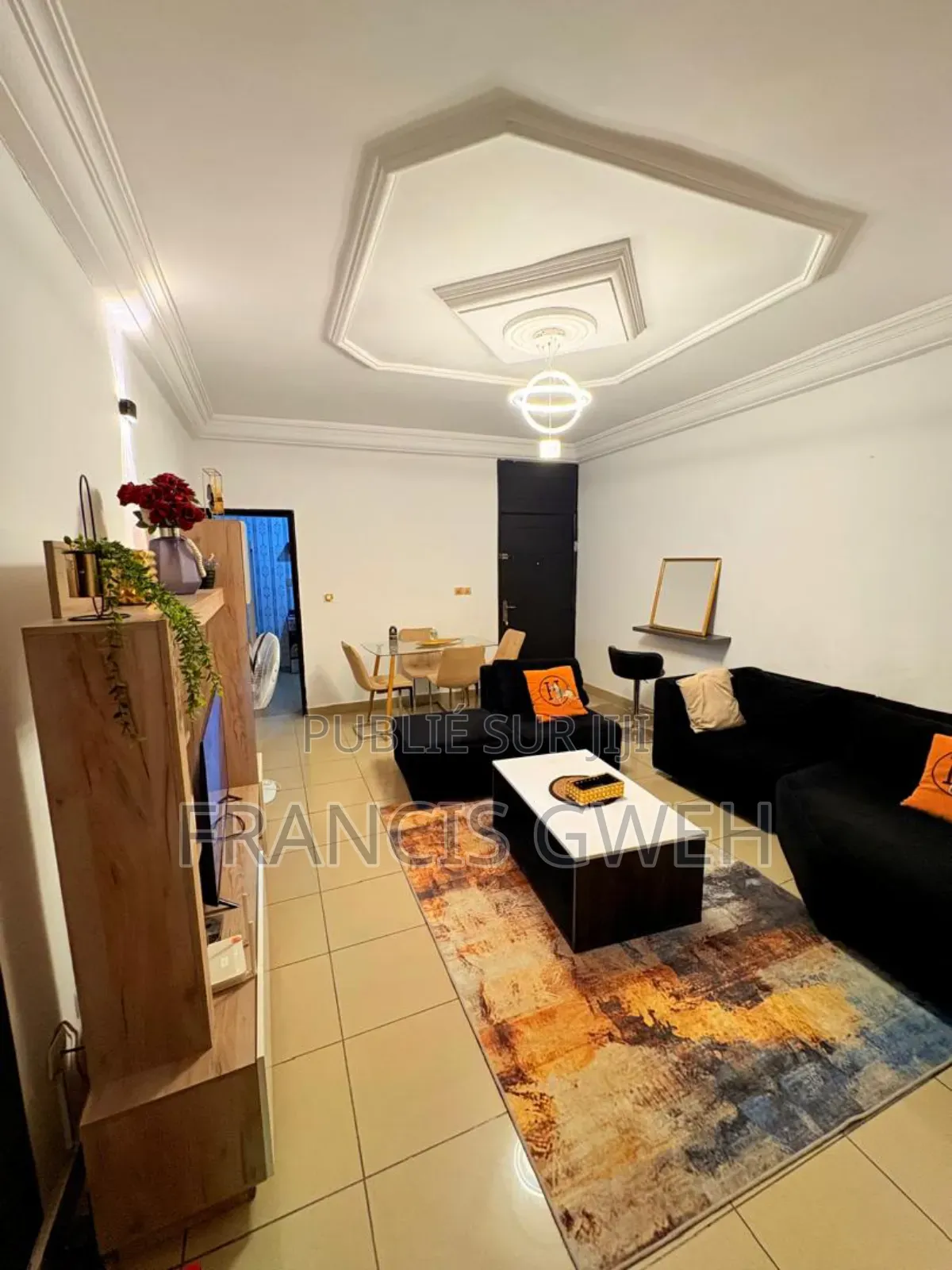 Furnished 1chbre Appartement dans Francis Gweh, Cocody à Louer