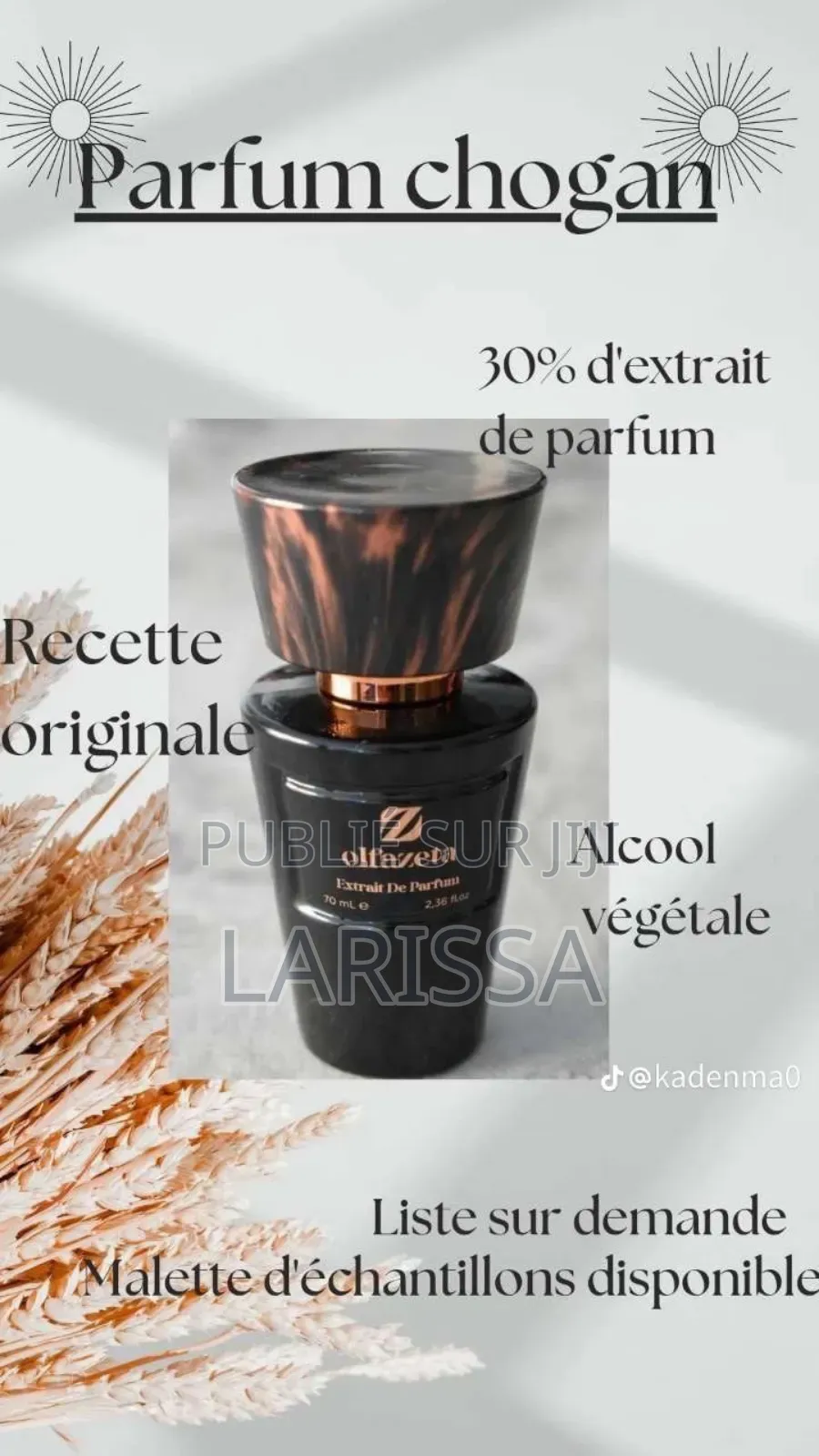 Parfums Chogan Inspire De Grandes Marques