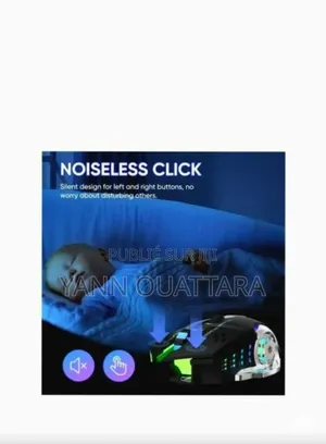 Souris Gamer Silencieuse