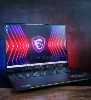 Neuf Ordinateur Portable MSI Raider GE78HX 32GB Intel Core I9 HDD+SSD 2T