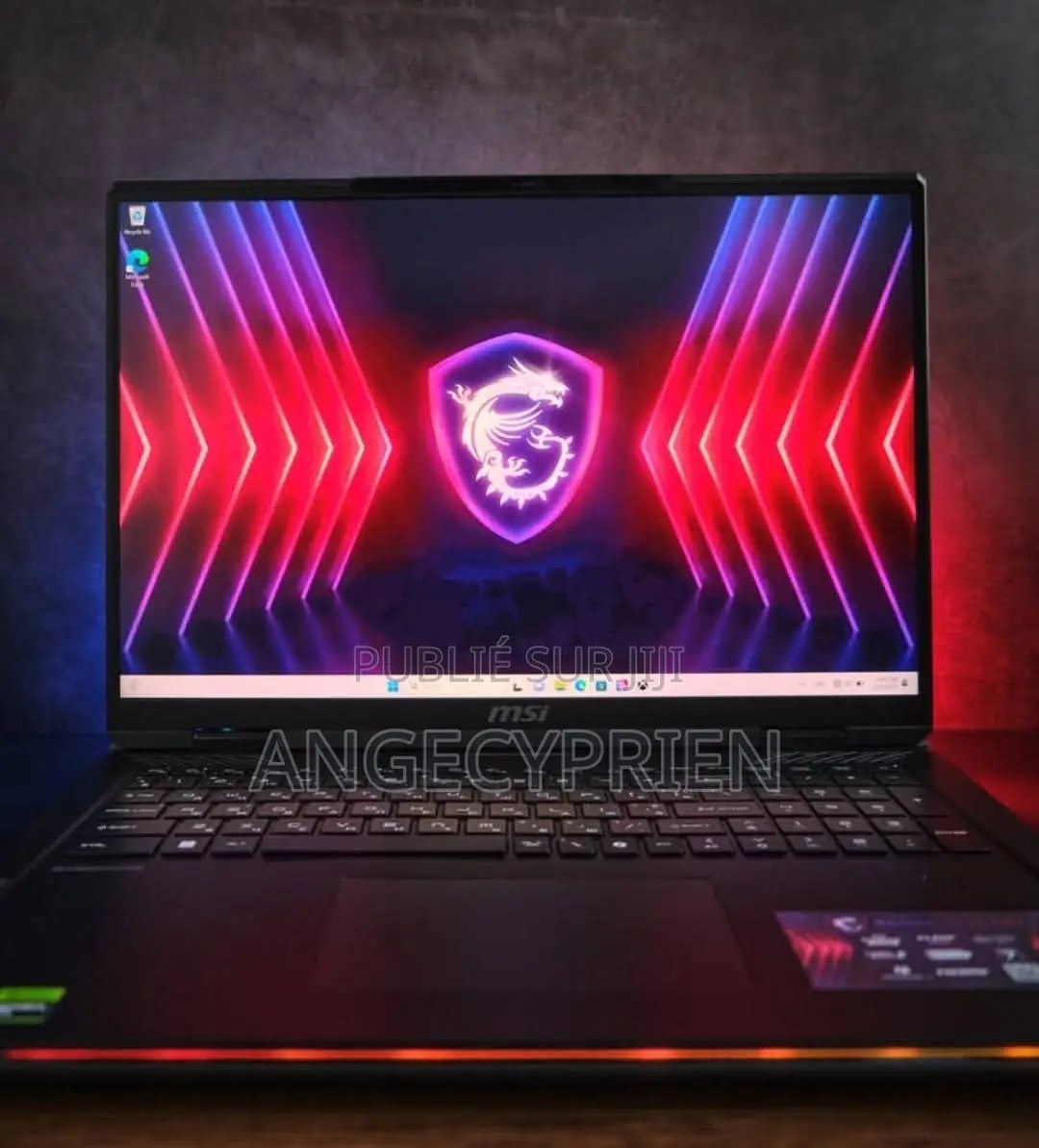 New Ordinateur Portable MSI Raider GE78HX 32GB Intel Core I9 HDD+SSD 2T