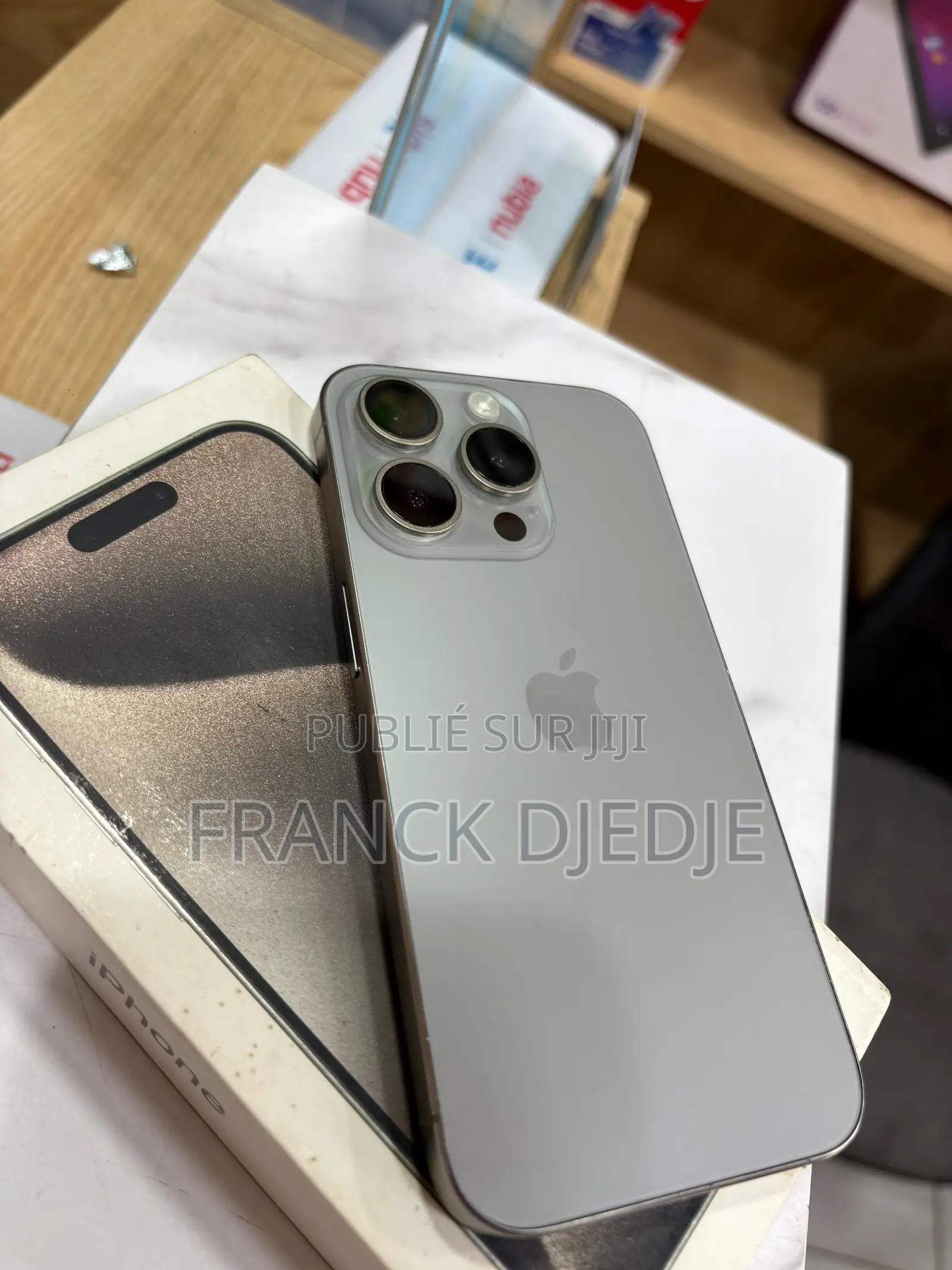 Apple iPhone 15 Pro 128 GB Argenté