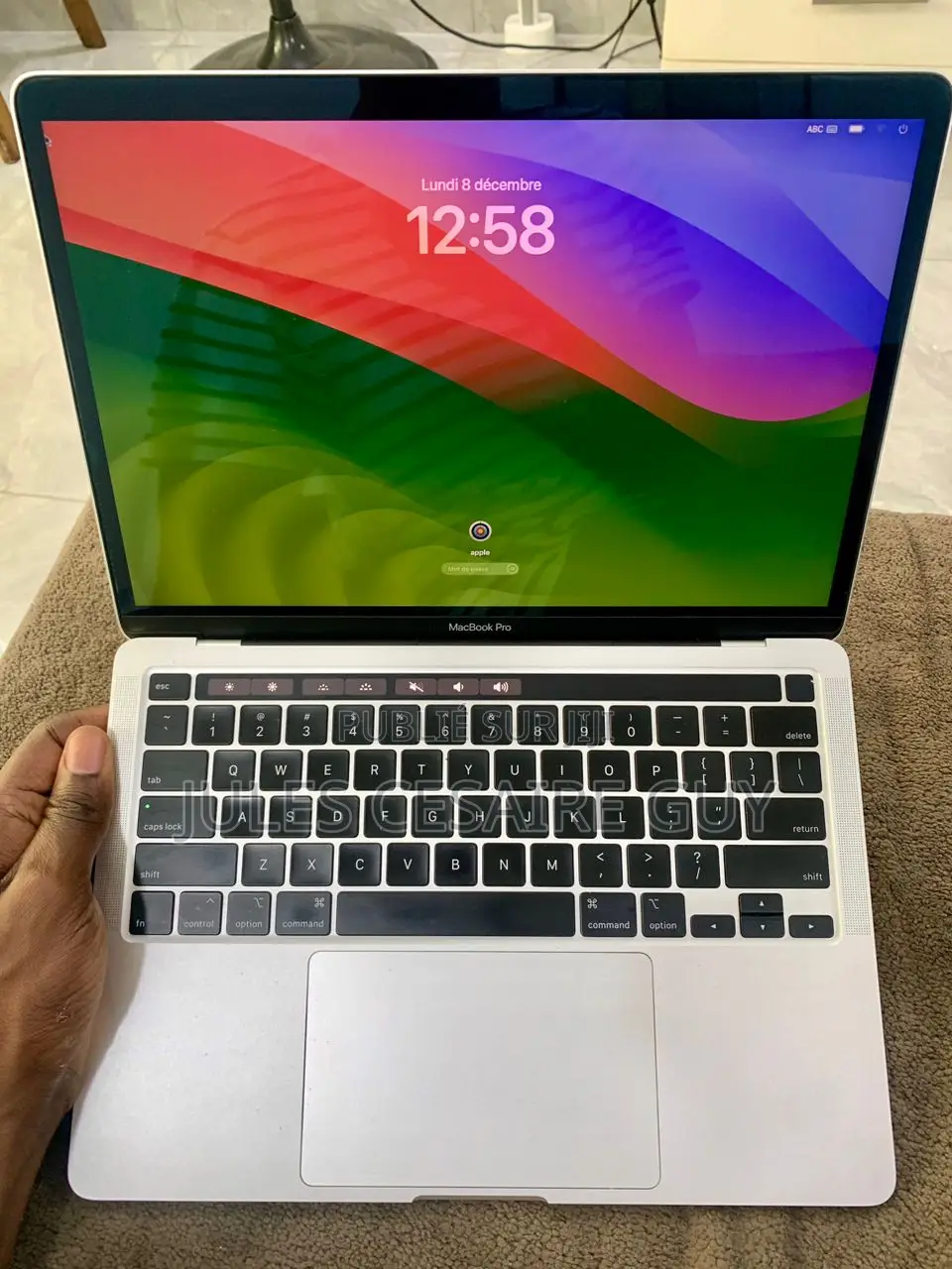 Ordinateur Portable Apple MacBook Pro 2019 16GB Intel Core I5 SSD 500GB