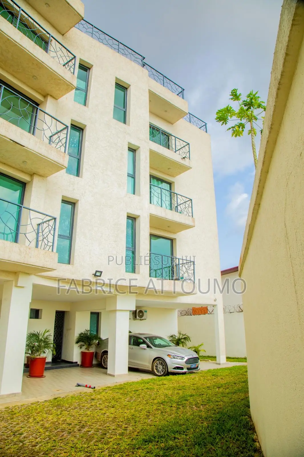 3chbre Appartement-terrasse dans Bingerville à Louer