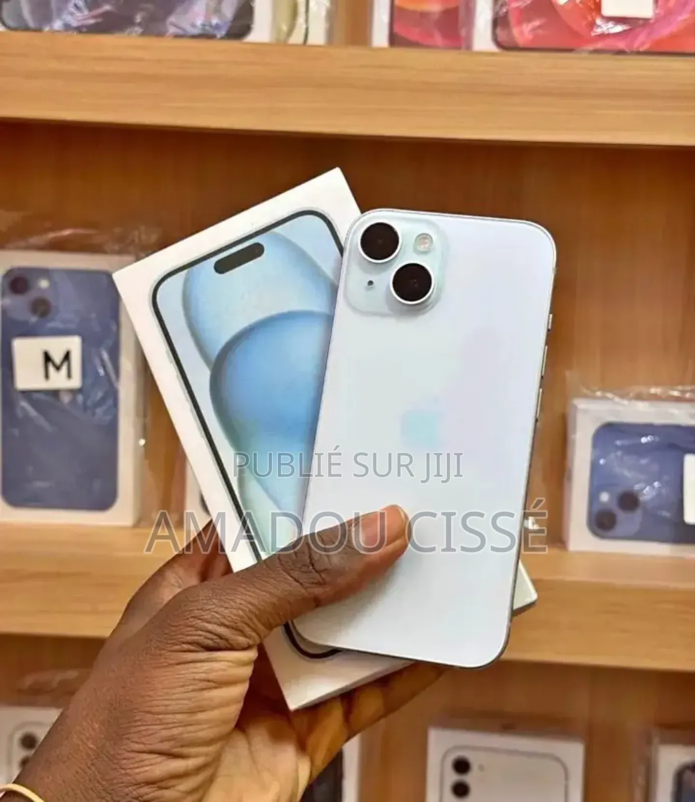 New Apple iPhone 15 256 GB Blanc