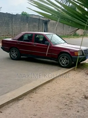 Mercedes-Benz 190 1984 Rouge