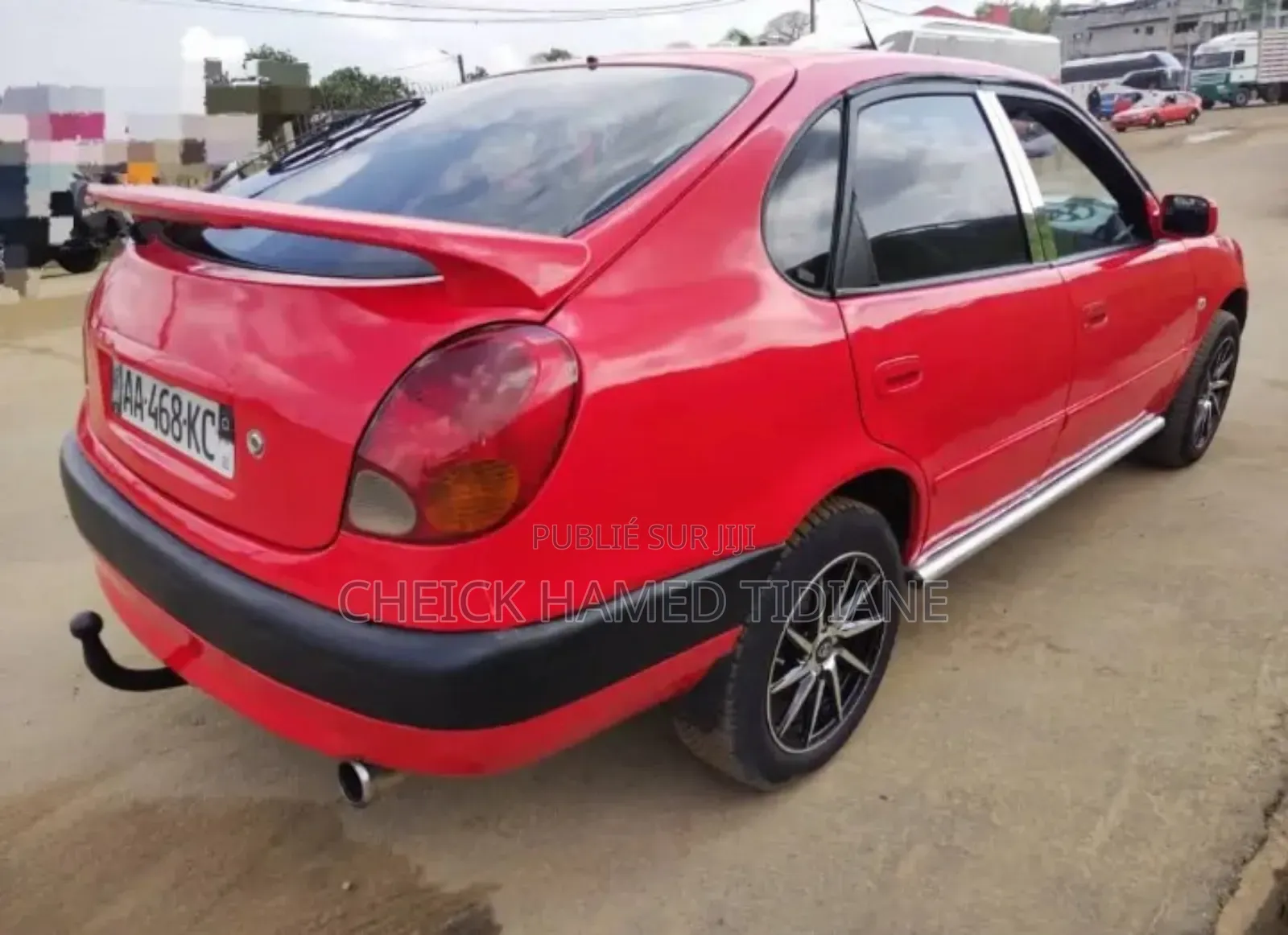 Toyota Corolla 2005 Rouge