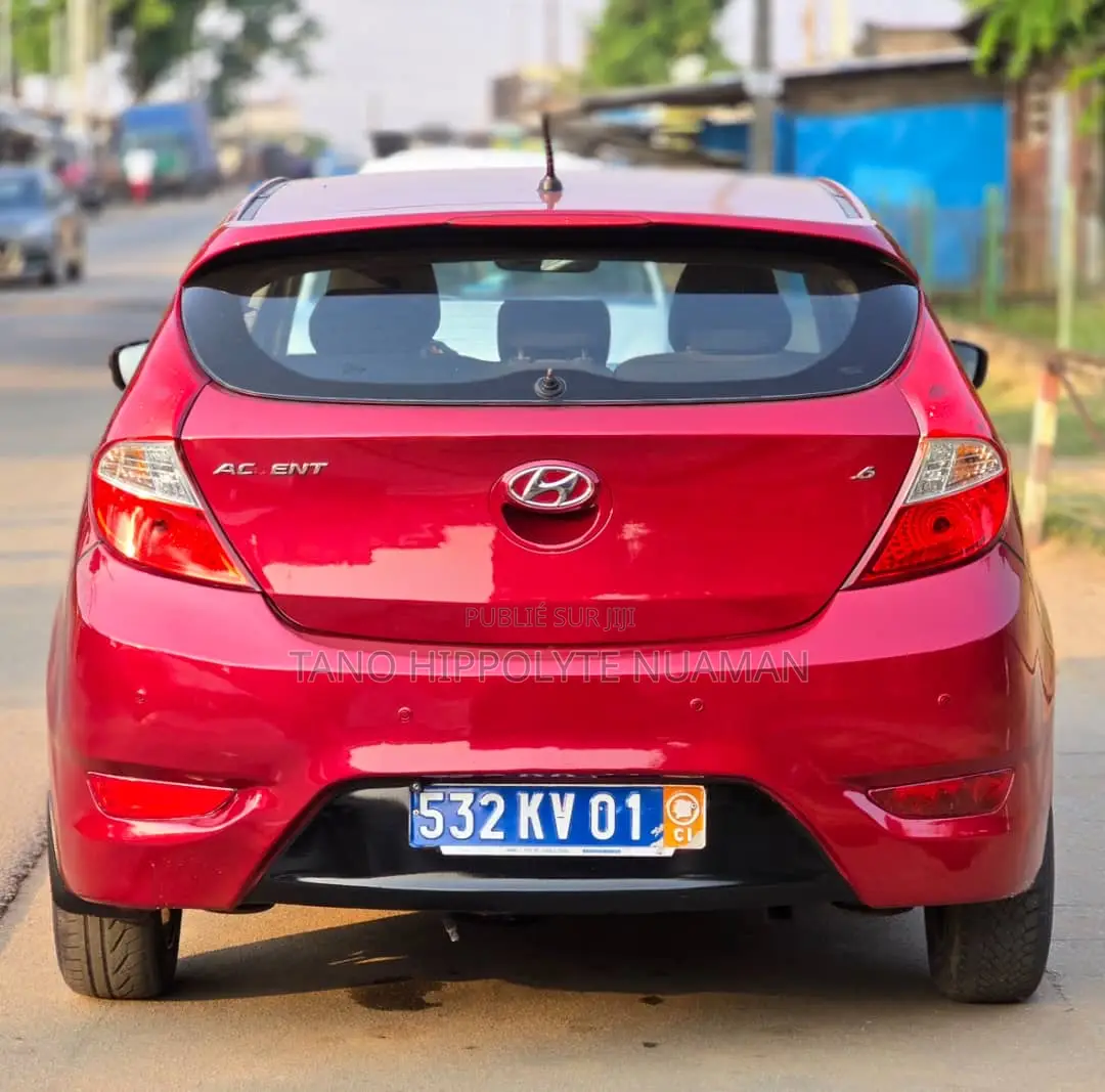 Hyundai Accent 2016 Rouge