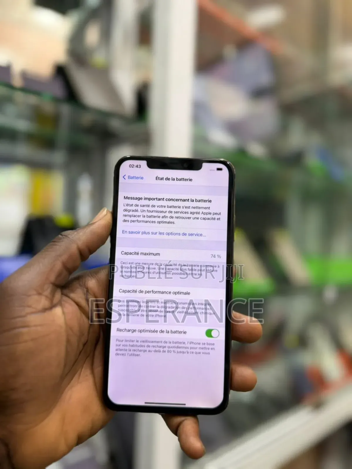 Apple iPhone 11 Pro Max 64 GB Doré
