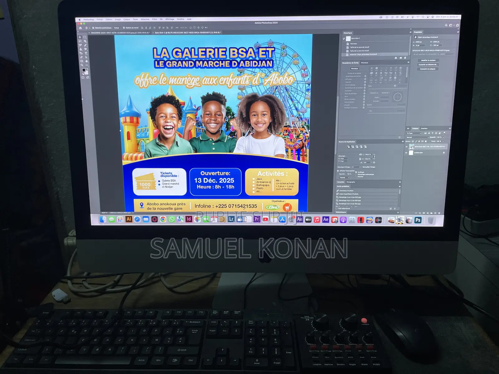 Ordinateur De Bureau Apple iMac 16GB Intel Core I7 SSD 1T