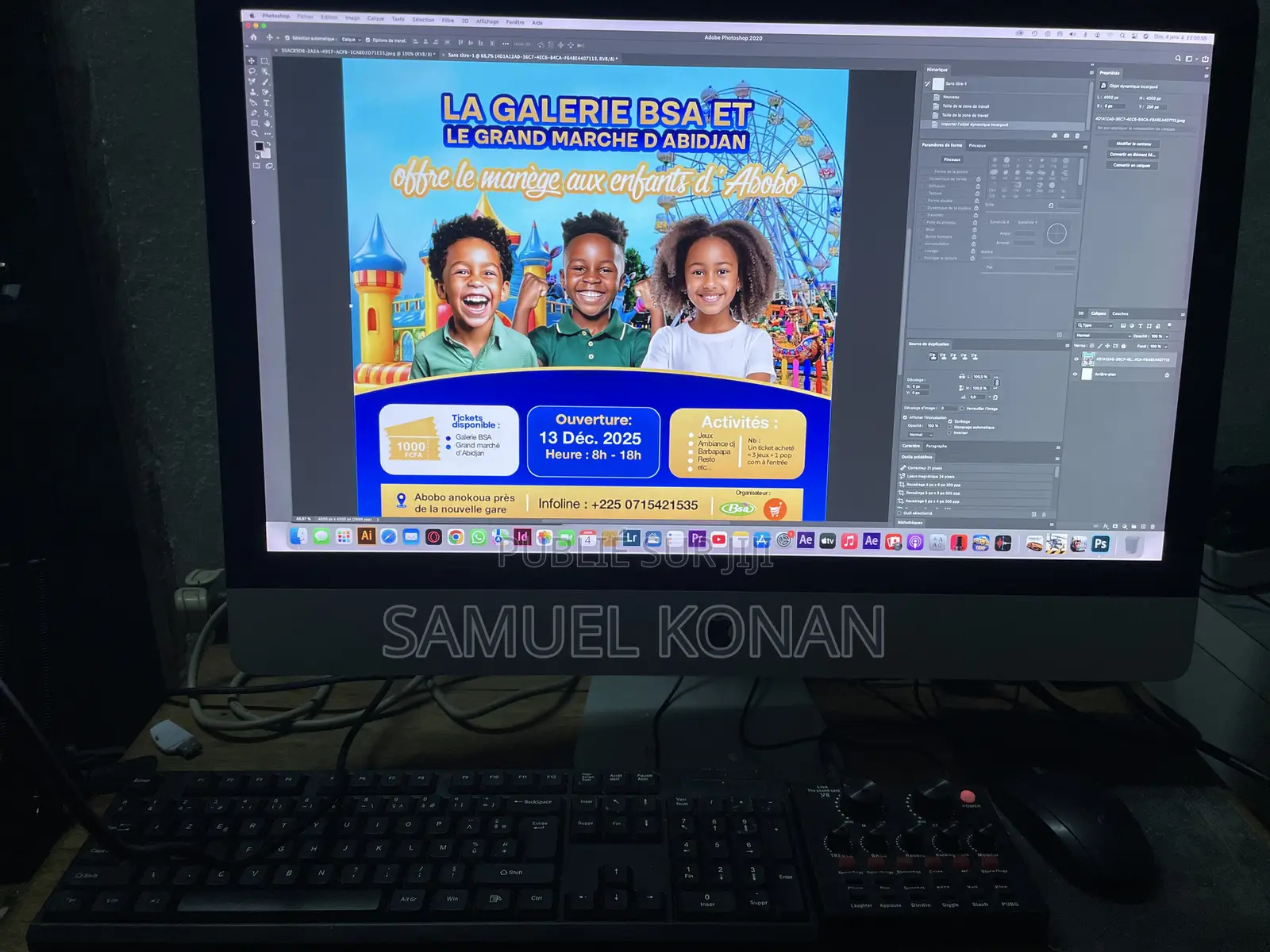 Ordinateur De Bureau Apple iMac 16GB Intel Core I7 SSD 1T