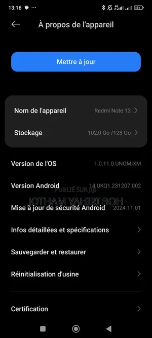Xiaomi 13 128 GB Black