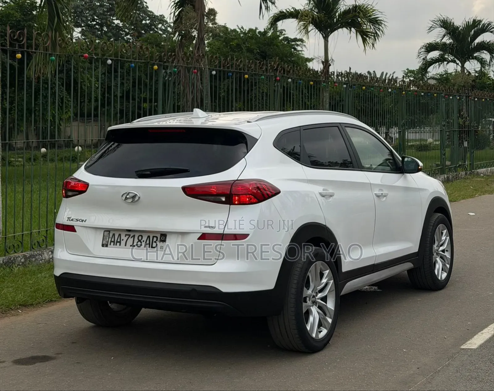 Hyundai Tucson Limited 2021 Blanc
