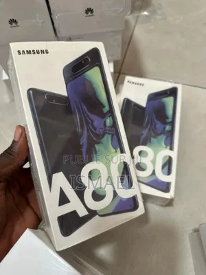 New Samsung Galaxy A80 128 GB Black