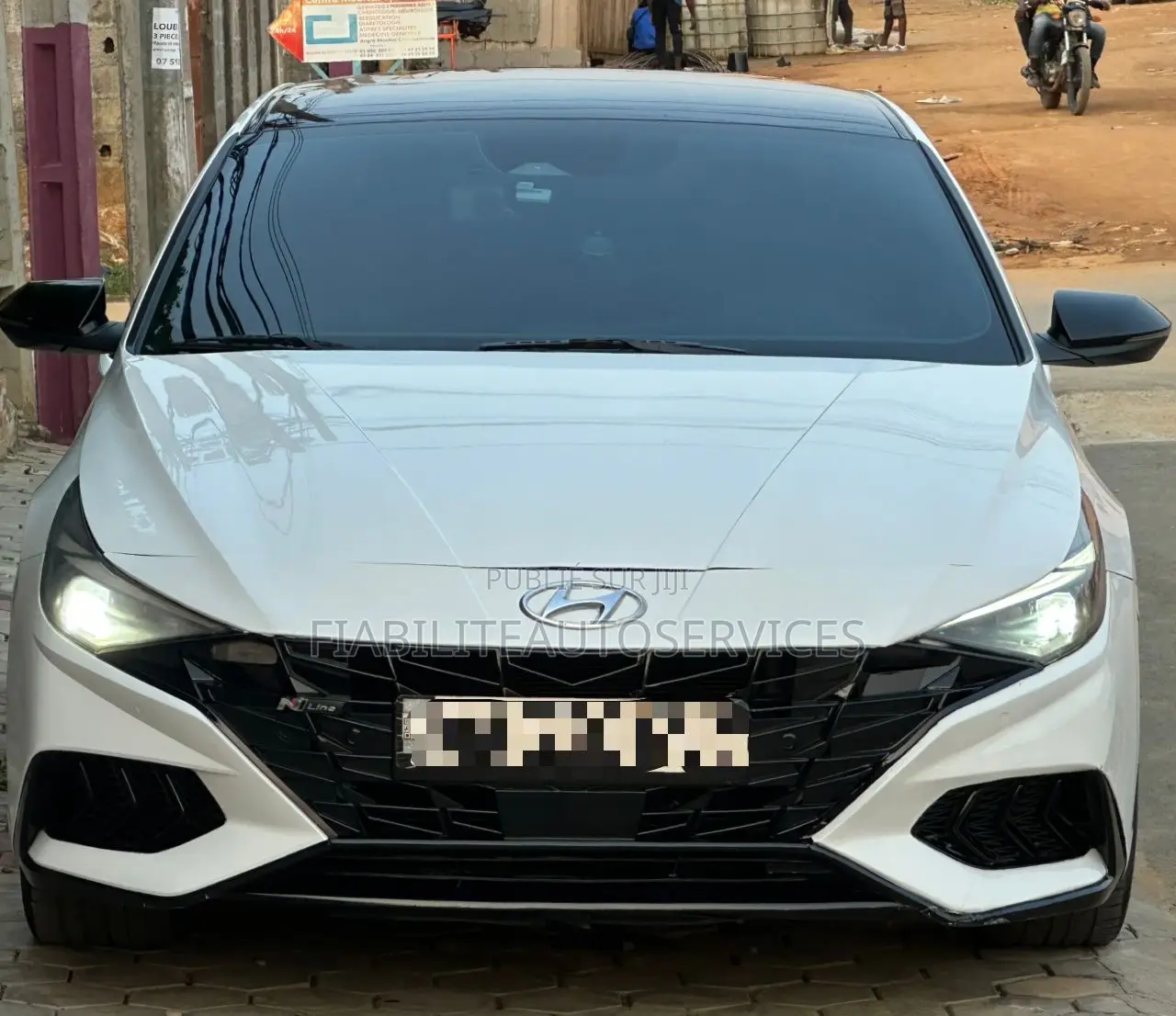 Hyundai Elantra N-Line 2022 Blanc