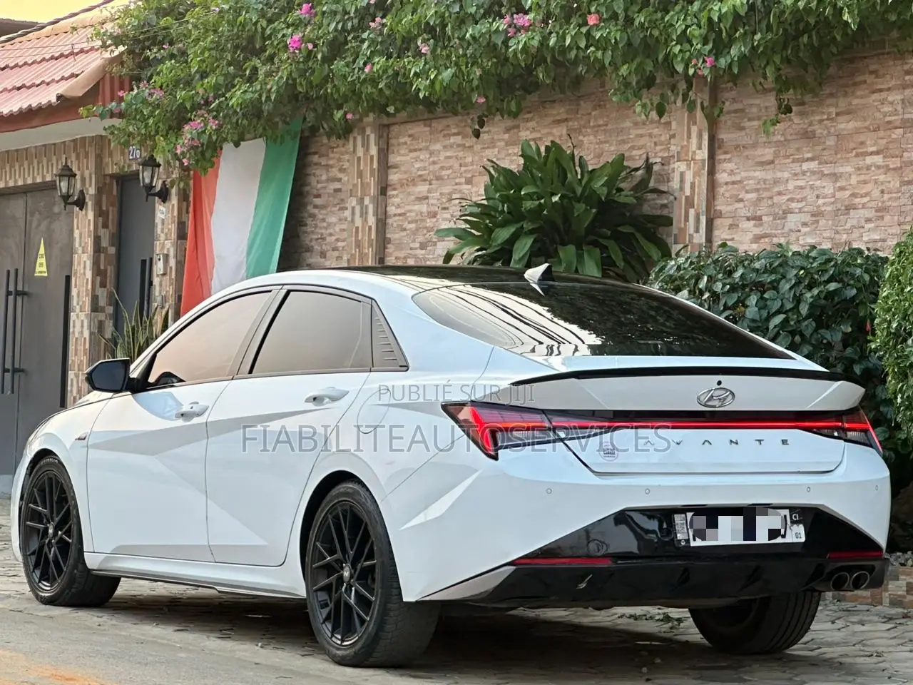 Hyundai Elantra N-Line 2022 Blanc