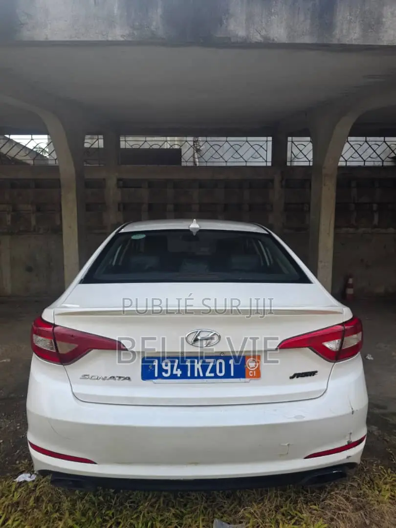 Hyundai Sonata 2017 Blanc