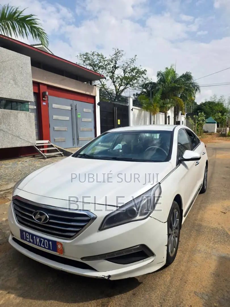 Hyundai Sonata 2017 Blanc